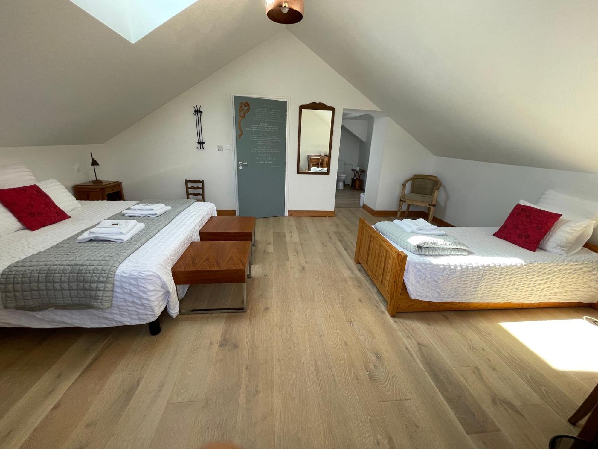 La Houache Chambres D'Hotes Le Pellerin Bagian luar foto
